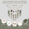 Artificial Hanging Eucalyptus Wall Decor Fake Greenery Leaves Wall Hanging Plants on Long Wooden Beads Garland Wall Art Large Boho Rustic Farmhouse Decor for Bathroom Bedroom Living Room Sage Green